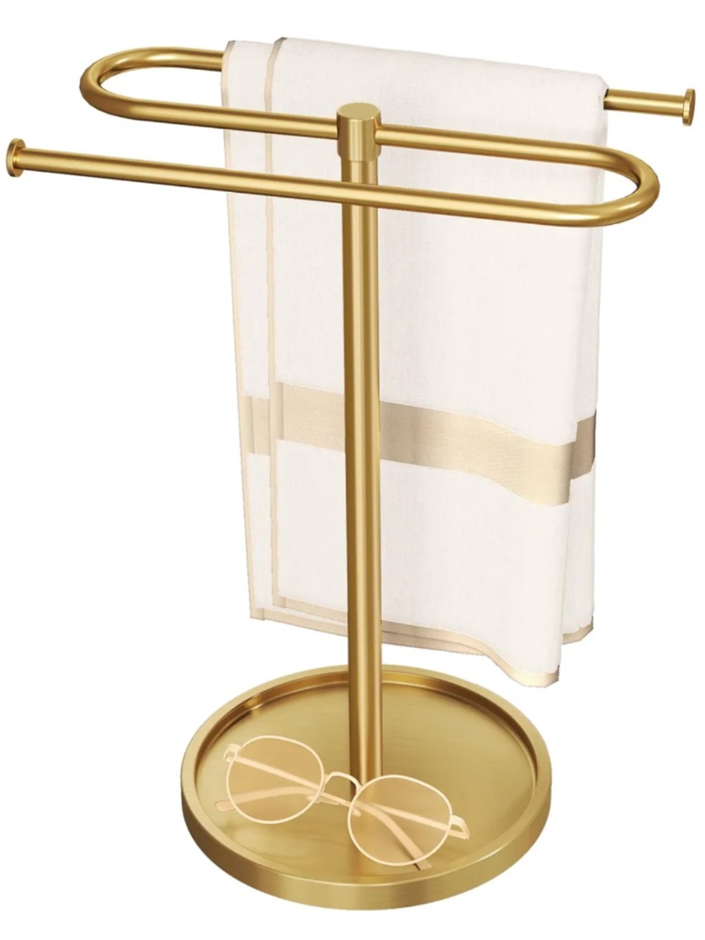 Countertop hand towel holder stand